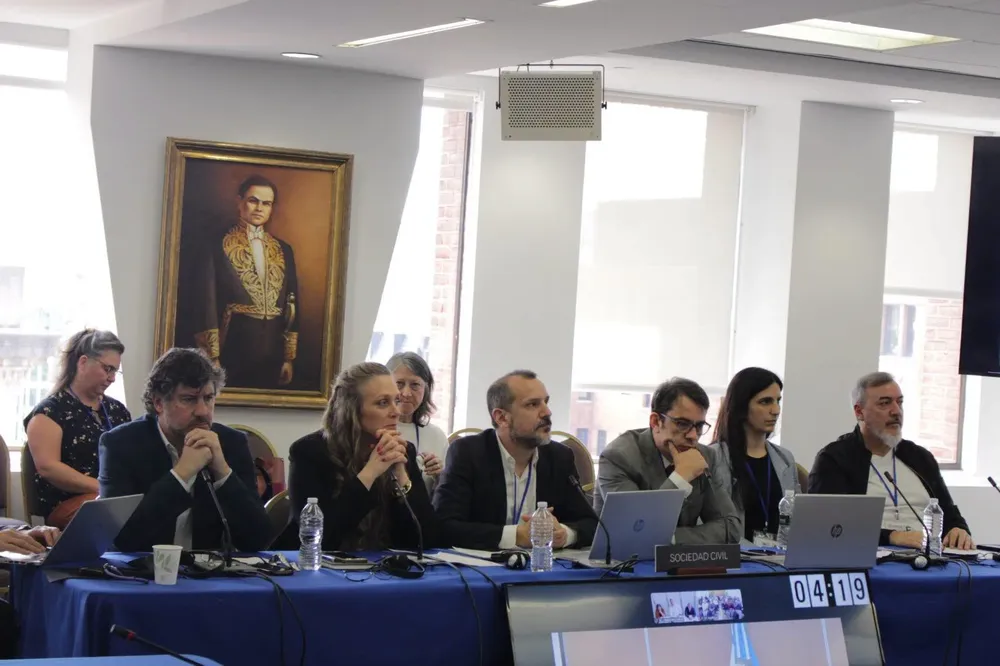 Reclamo del Fresu ante la CIDH (redes Rodolfo Aguiar)