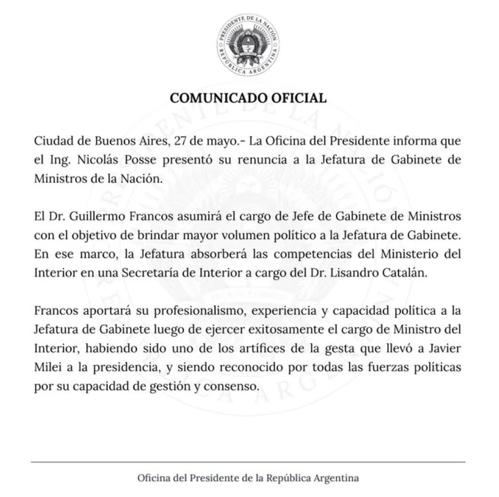 Comunicado