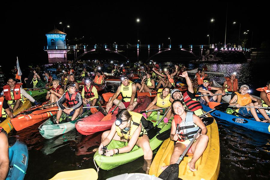 Canoa noche