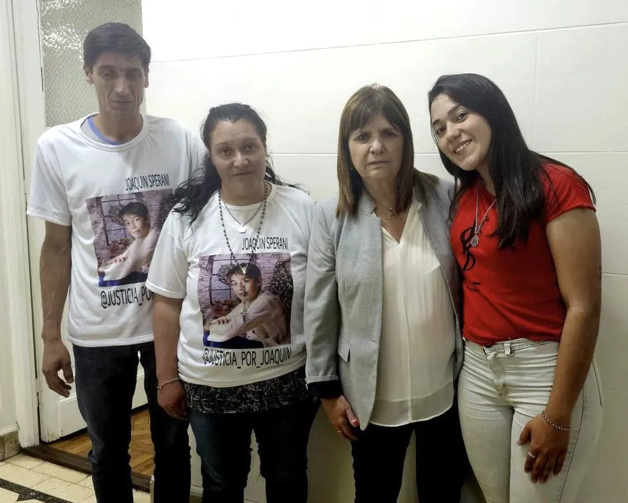 patricia bullrich joaquin sperani