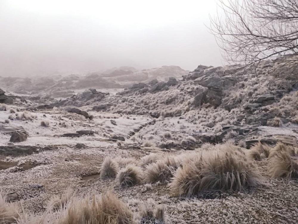 Nieve en cerro Champaquí @flormedina