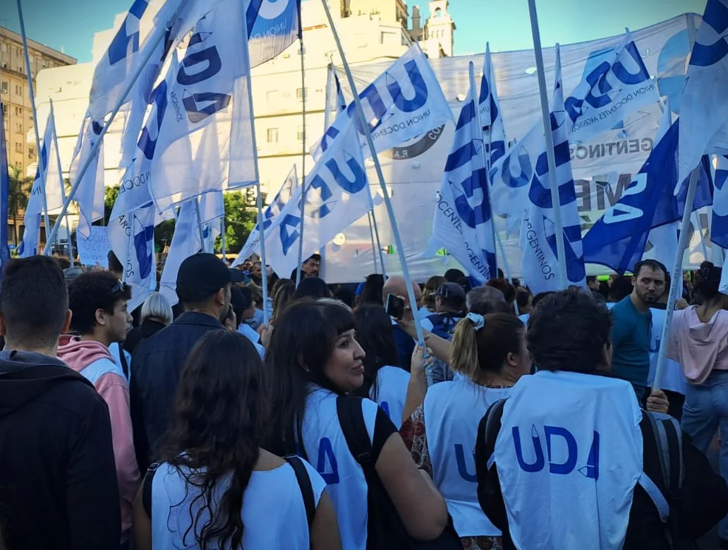 Marcha docente (UDA Capital)