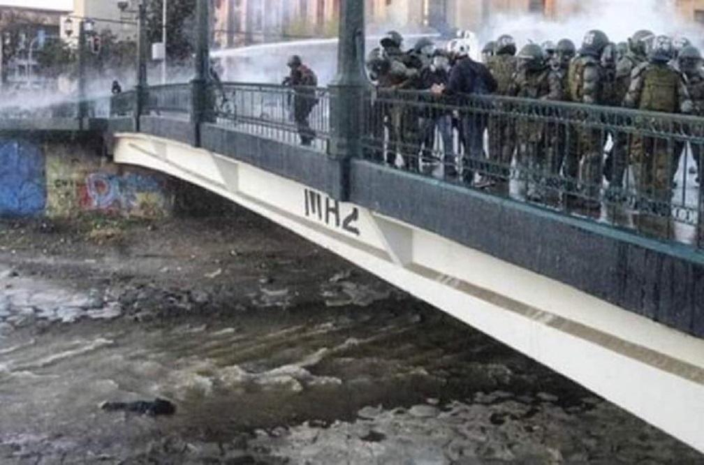 joven chileno tirado al río foto gentileza