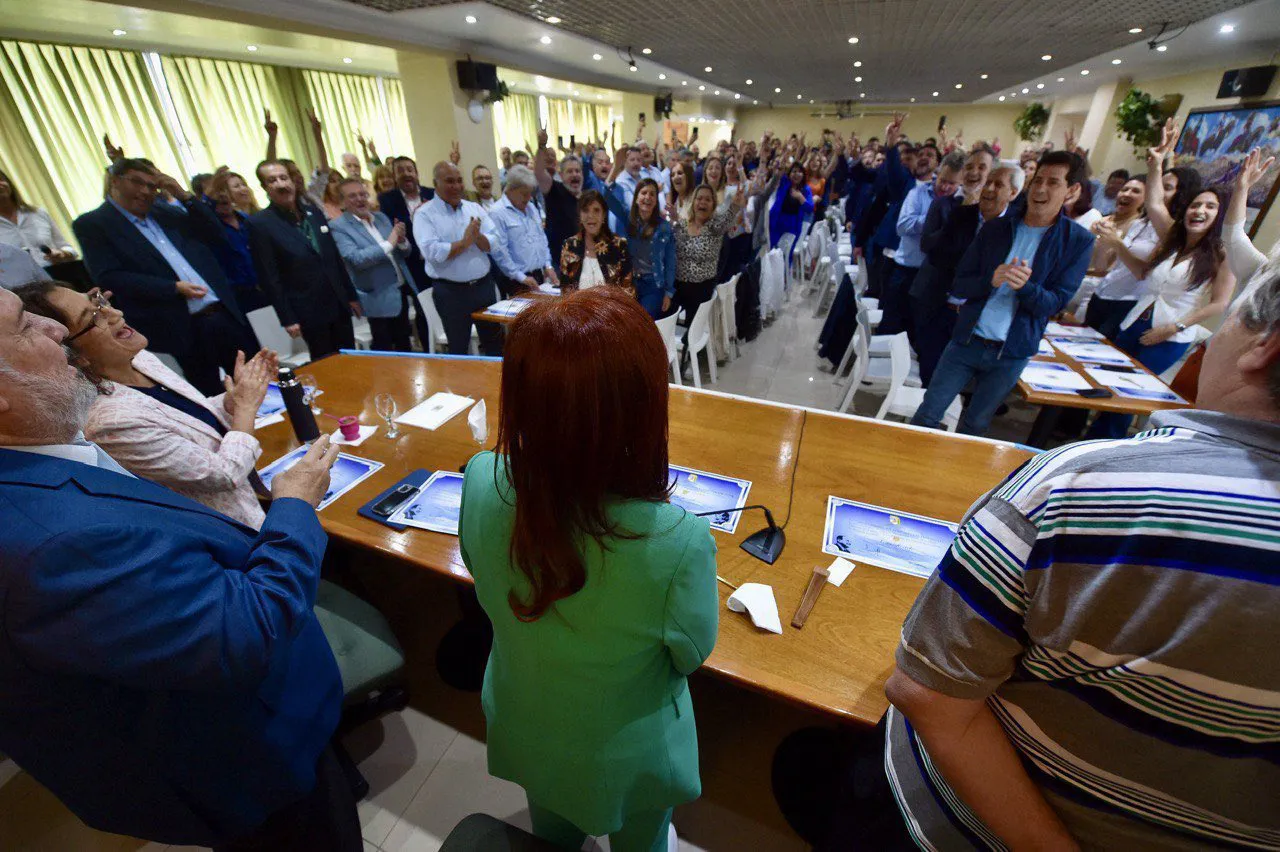 Cristina Fernández en el SMATA 2