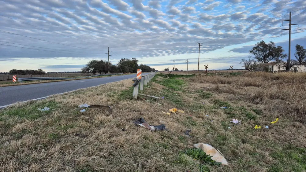 accidente RN19 by gentileza Juan Pablo Lavisse / ElDoce.