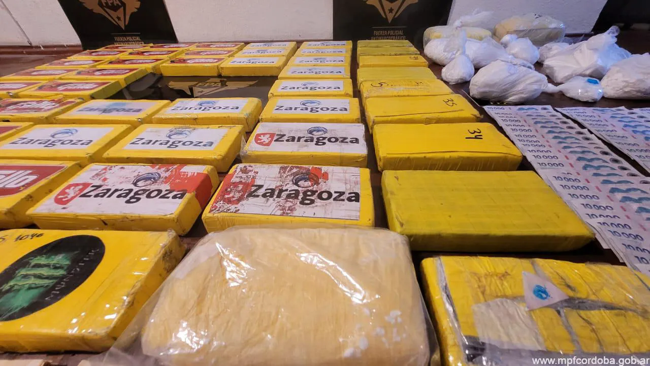 Desbaratan organización narco (MPF Córdoba)