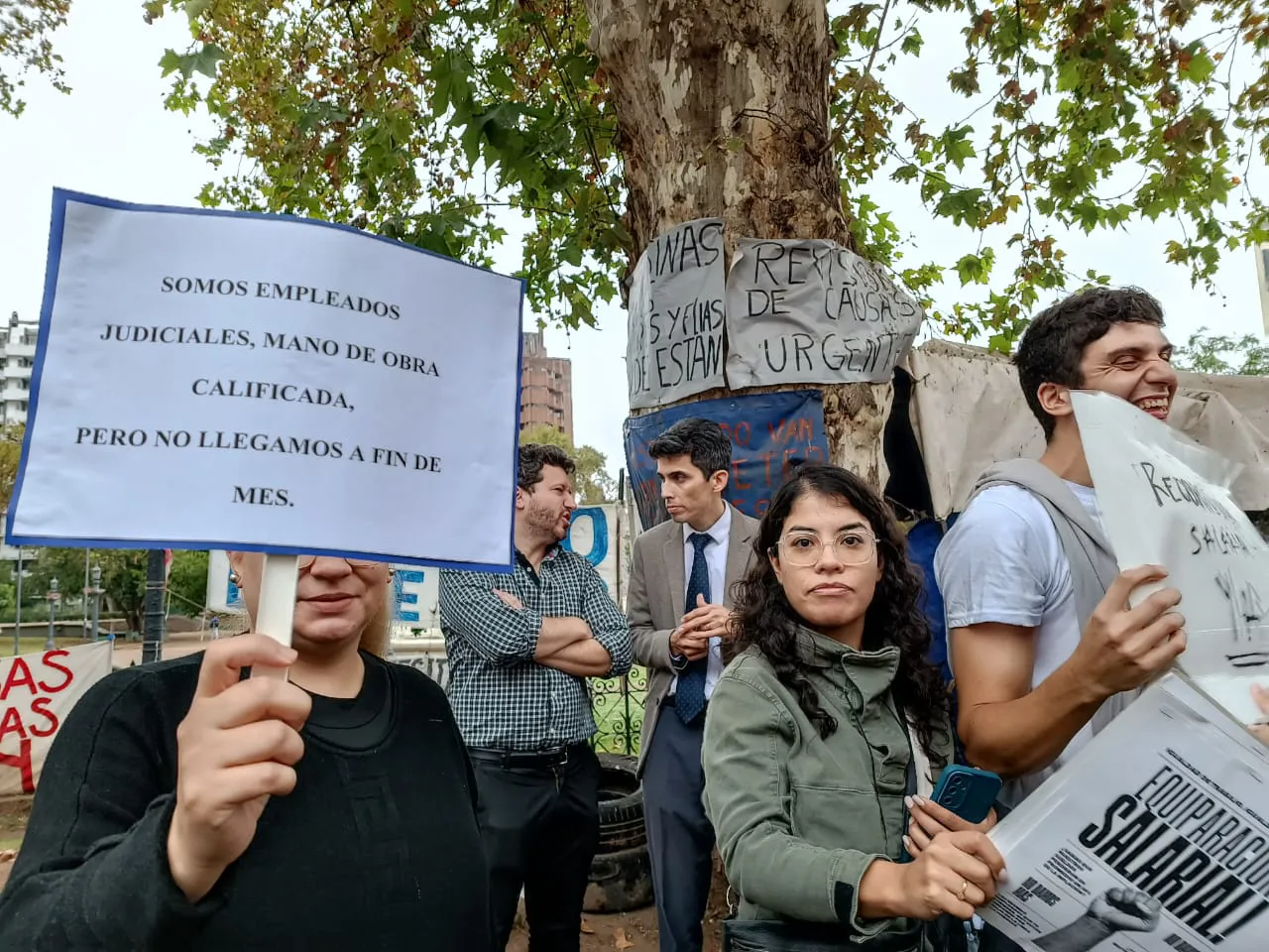 Manifestación de Judiciales (Miriam Campos LNM) 4