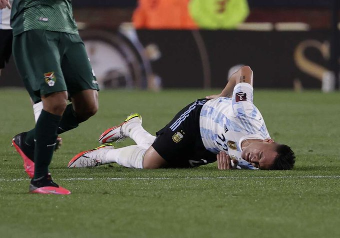 Lautaro Martínez es baja por lesión y no jugará esta noche contra Paraguay