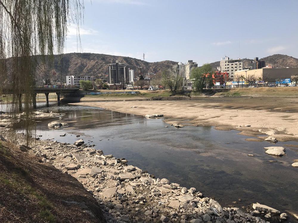 Sequía Carlos Paz by @andyferreyra
