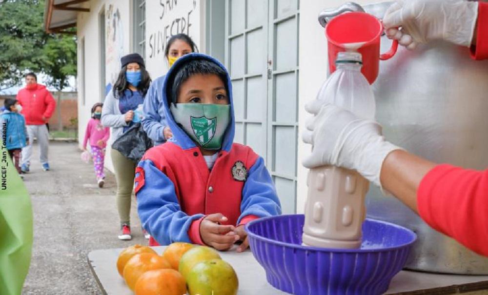 Pobreza infantil prensa Unicef
