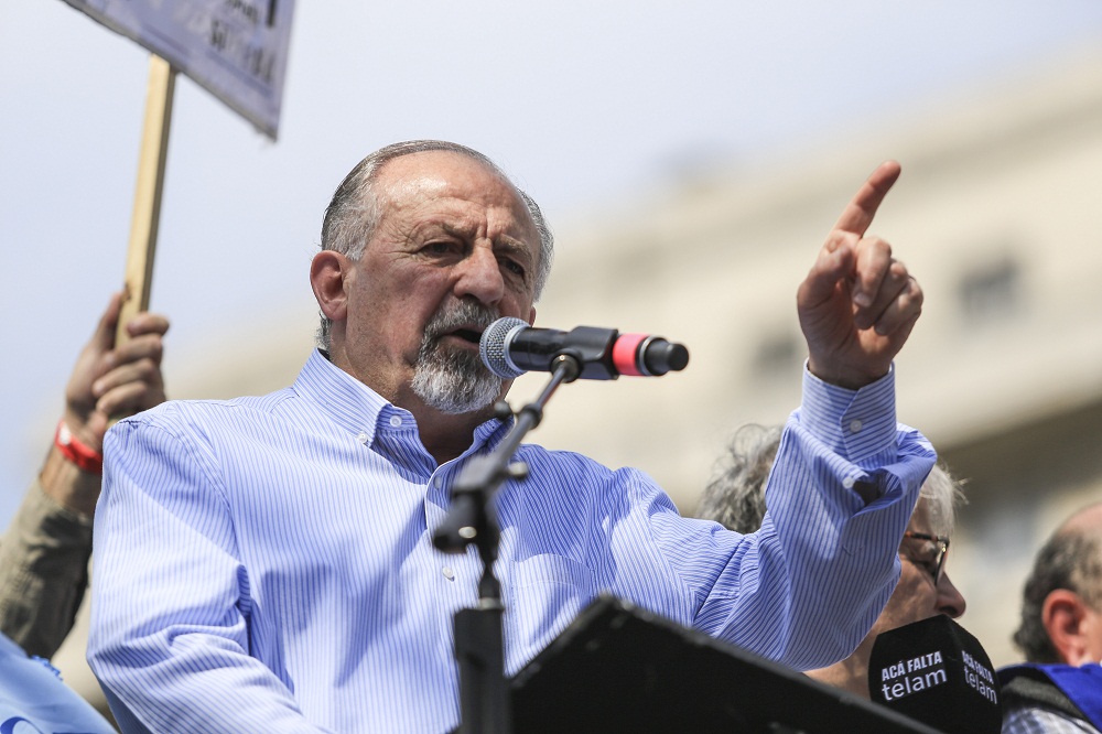 hugo yasky CTA de los Trabajadores