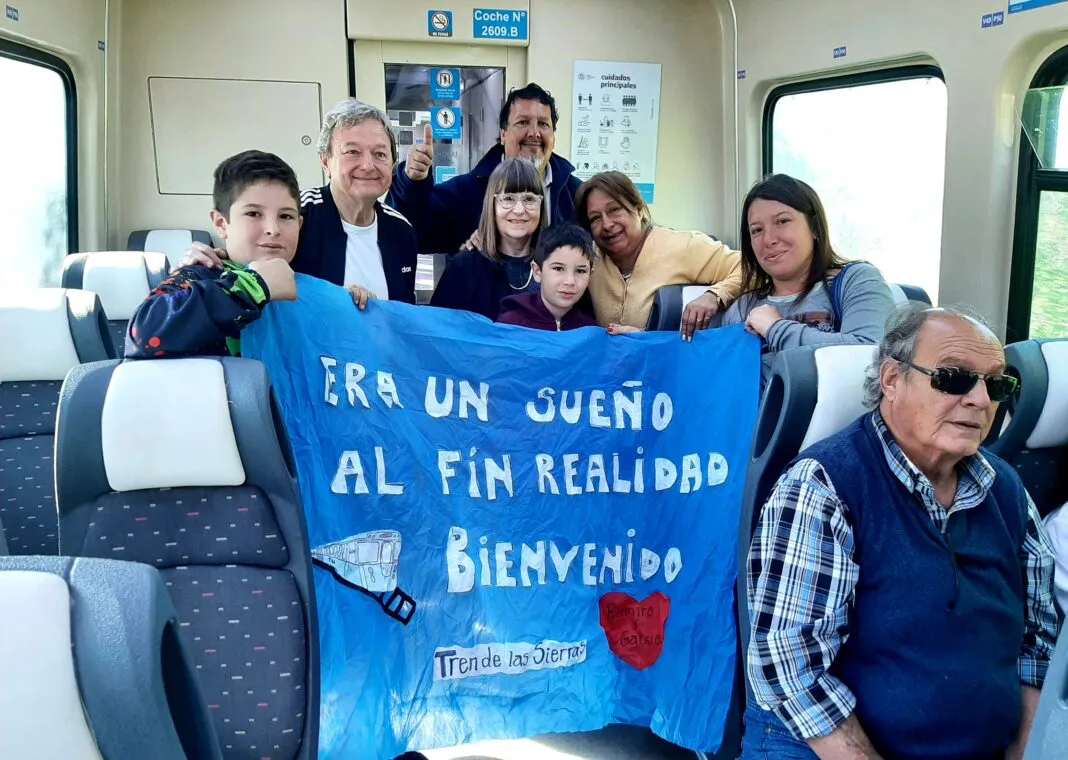 Tren de las Sierras a Capilla del Monte (gentileza)