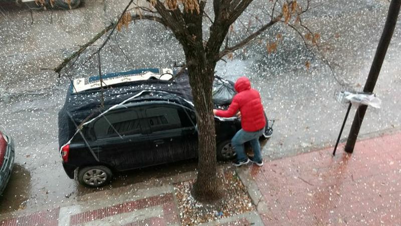 temporal granizo