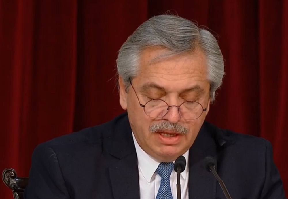 alberto discurso asamblea legislativa @telam