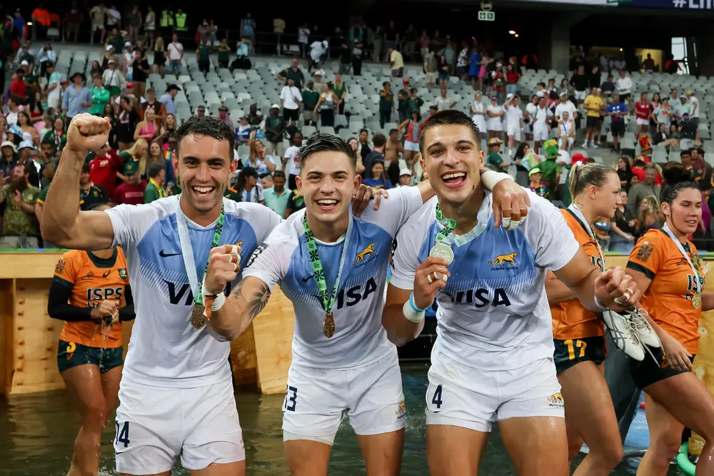 Los Pumas 7s en Ciudad del Cabo (Twitter Los Pumas 7)