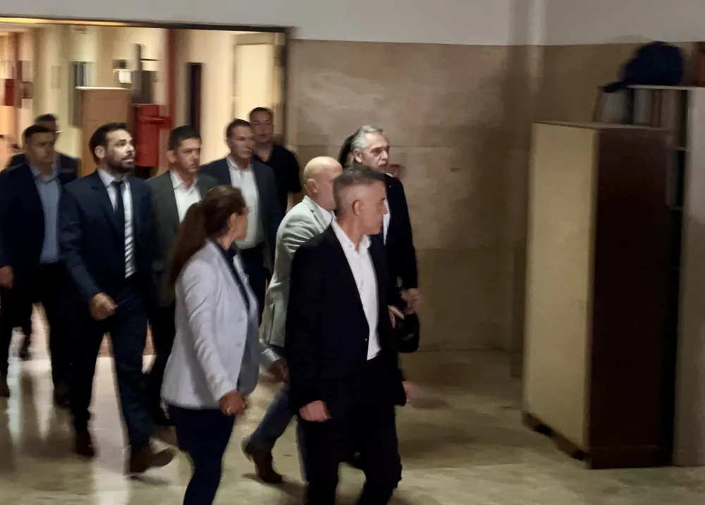 Alberto fernández declara