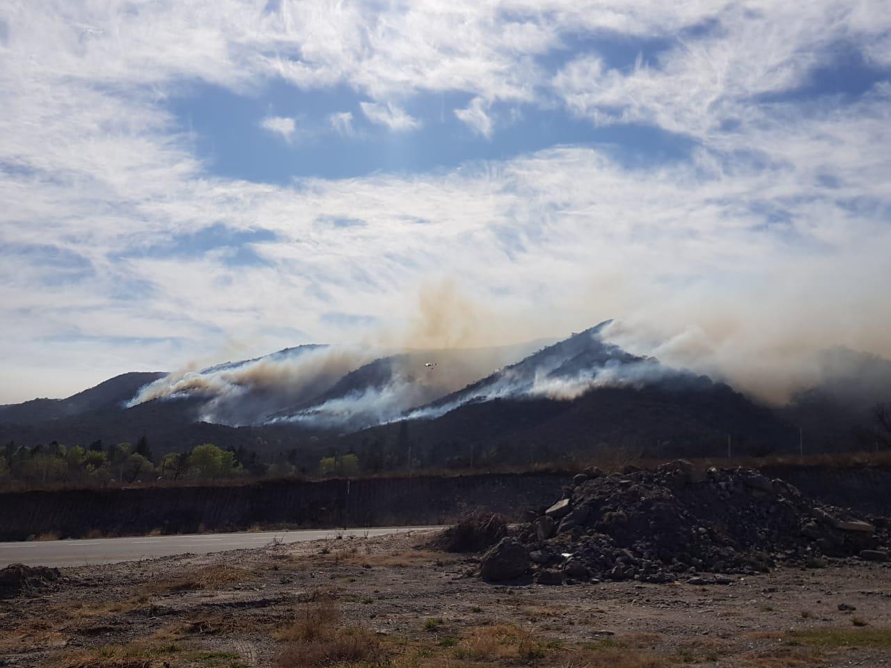 Incendio Sierras by Gobierno de Córdoba.