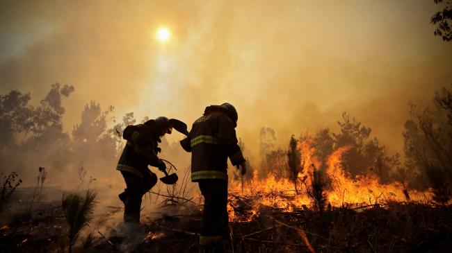 Incendio chile