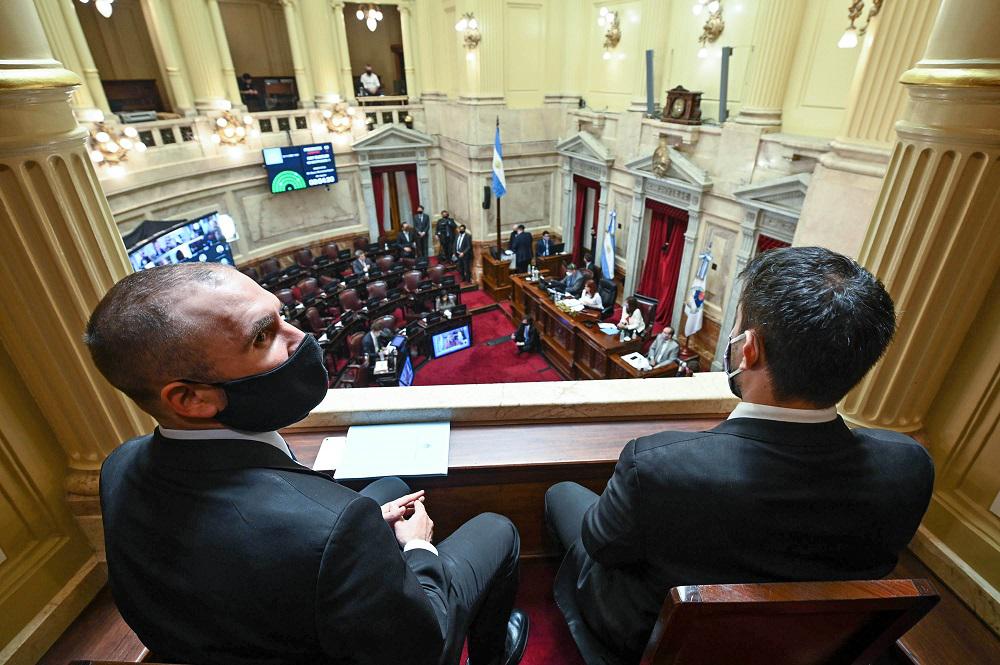 Martin guzman en el Congreso NA
