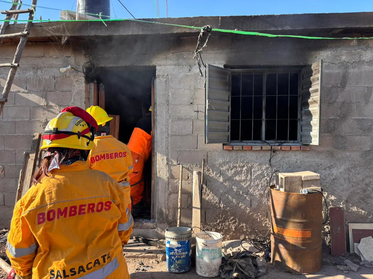 incendio en pocho by poli