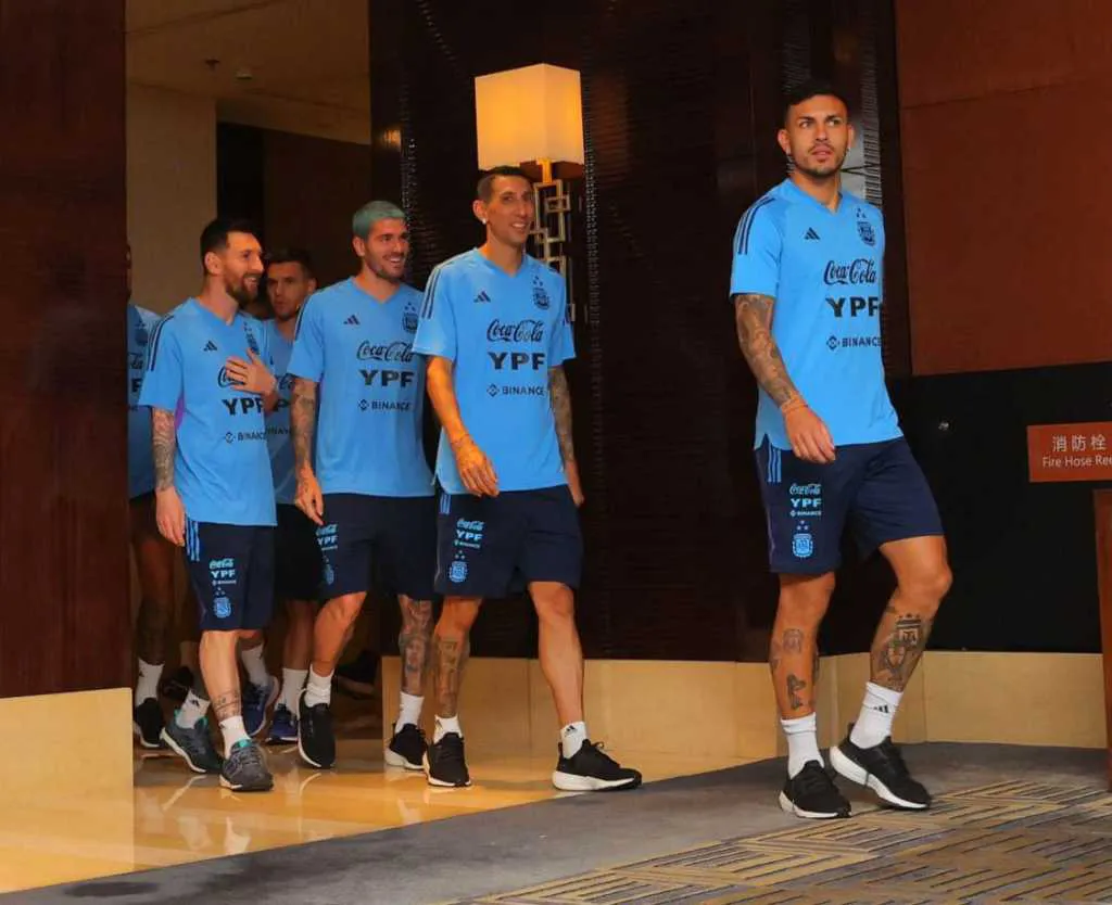 Selección argentina en China by NA