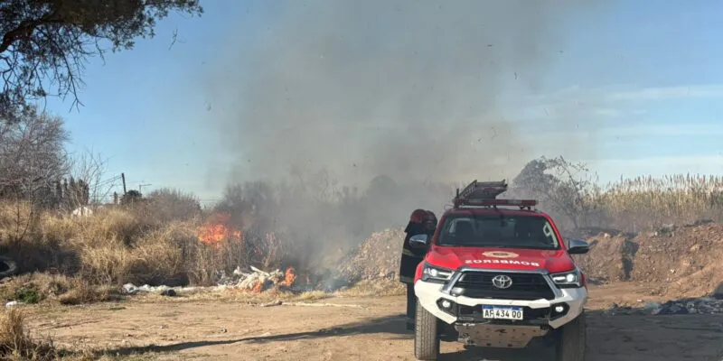 Incendios en basurales (Municipalidad de Córdoba)