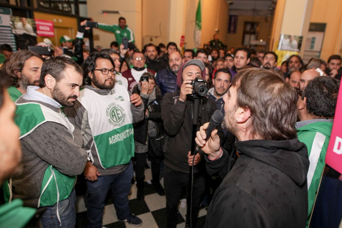 Toma del Ministerio de Agroindustria