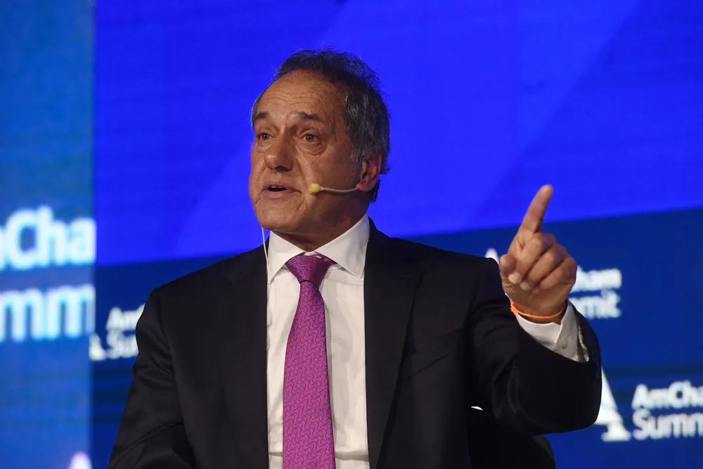 daniel scioli by telam