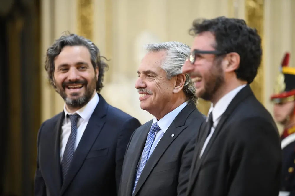 Fernández y Cafiero by gentileza