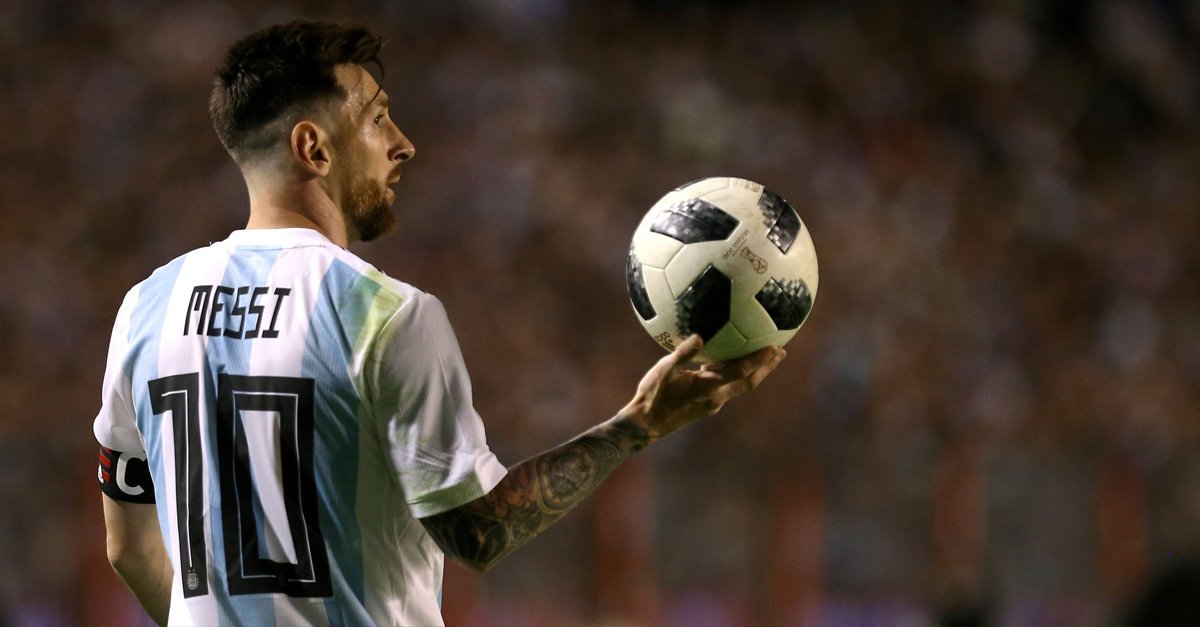 Lionel Messi Argentina pelota