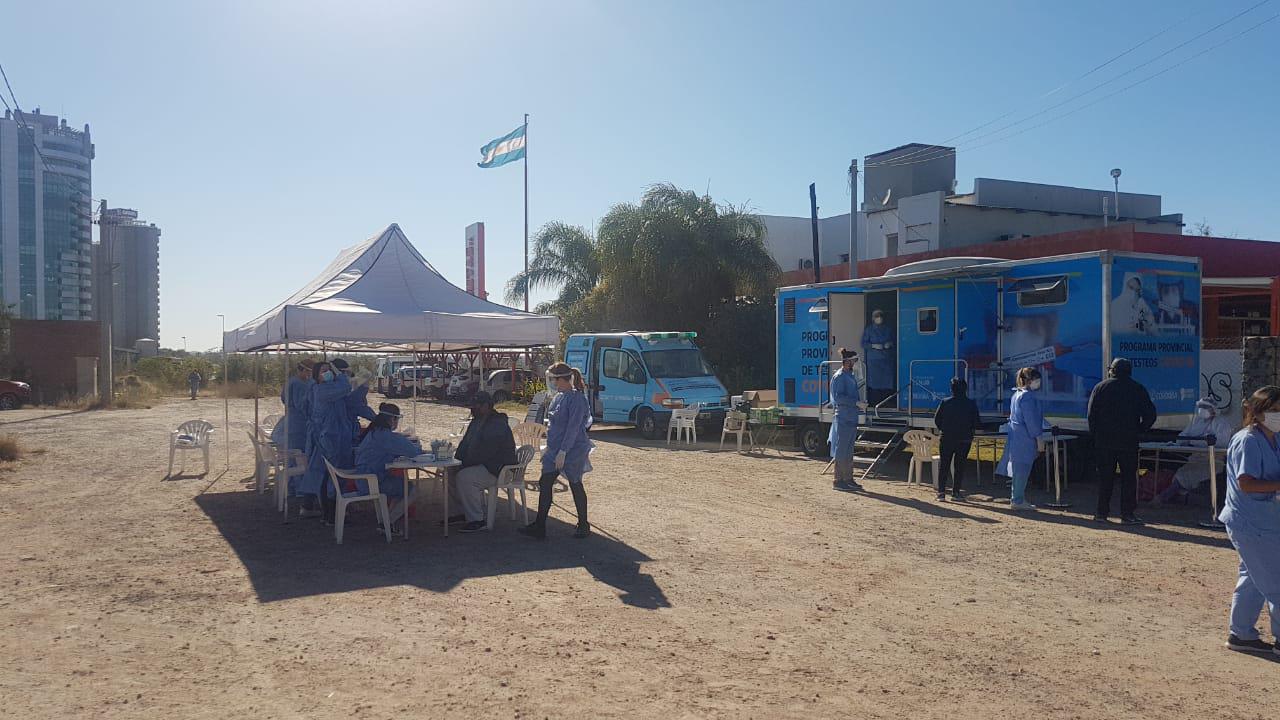 Testeos en Villa Urquiza y El Tropezón prensa Gobierno de Córdoba