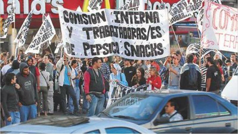 marcha empleados pepsico