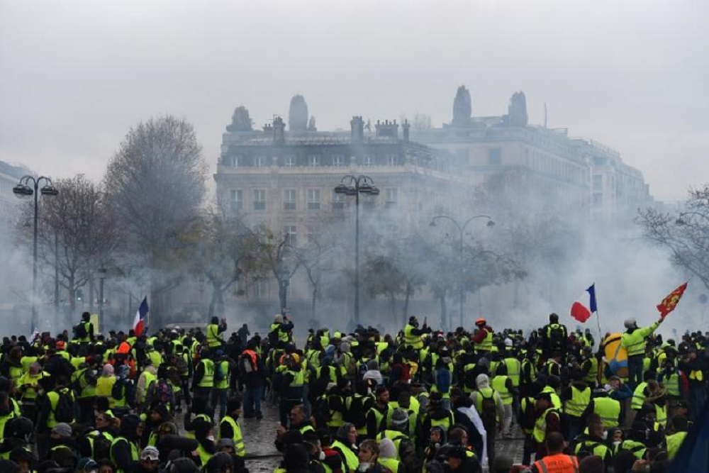 Francia: acatamiento masivo en la huelga contra la reforma jubilatoria