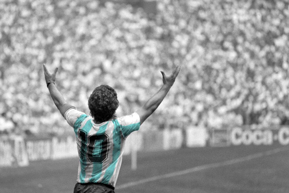 A 34 años, Diego Maradona recordó la gesta del Mundial México ´86