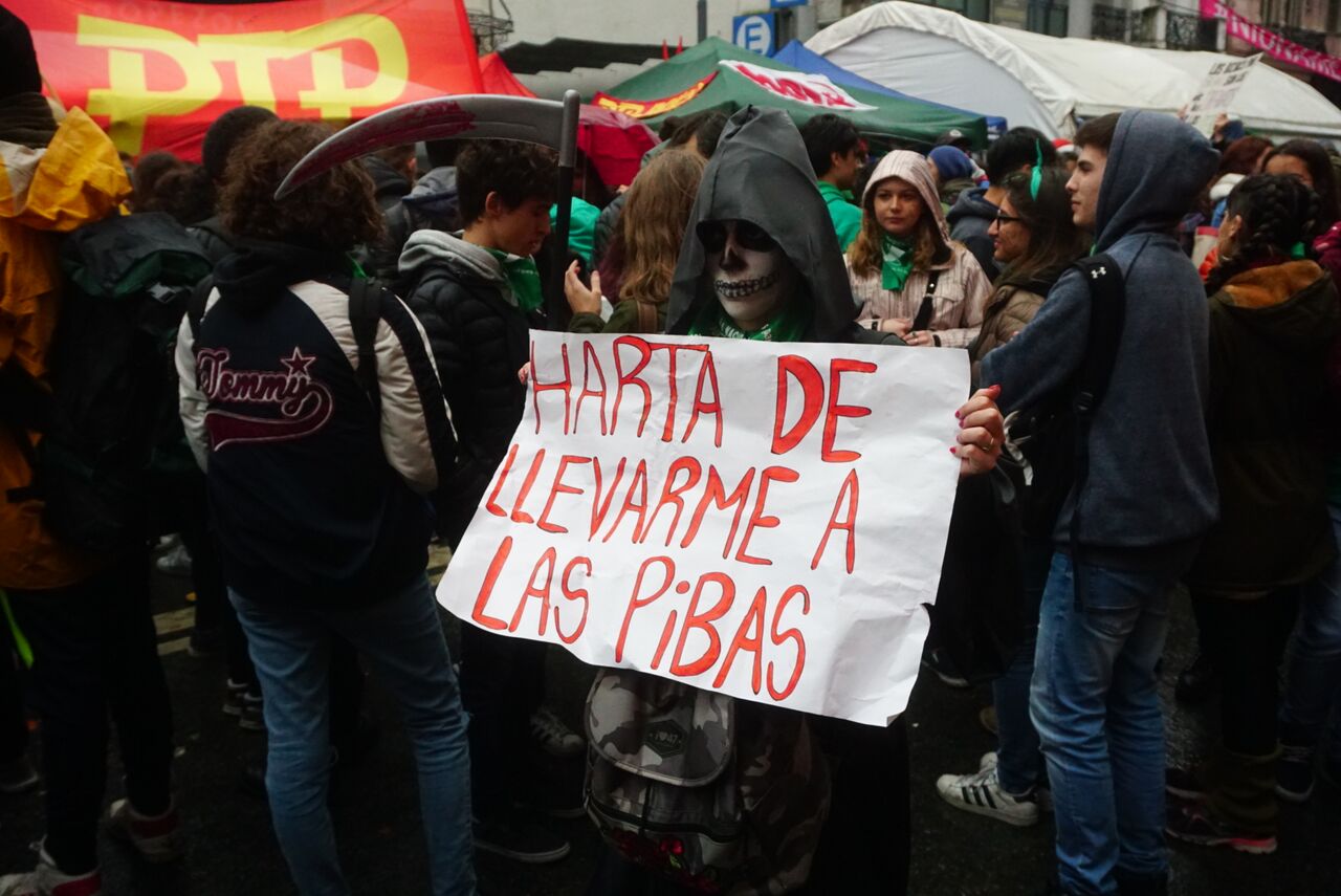 Aborto vigilia Senado by Daniel Ramonell
