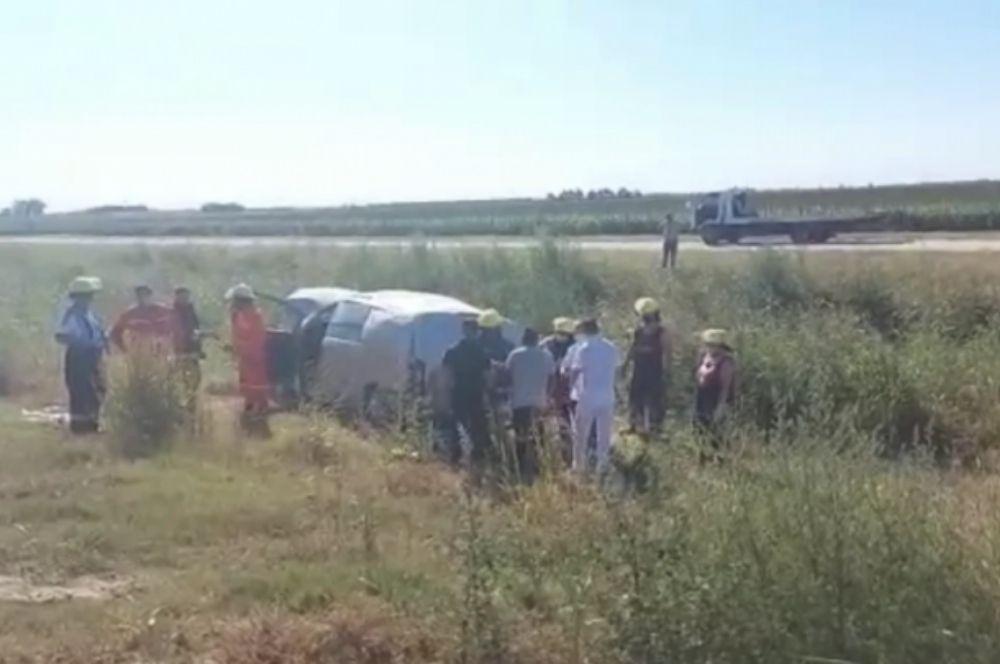 Vuelco Autopista 19 gentileza Canal C