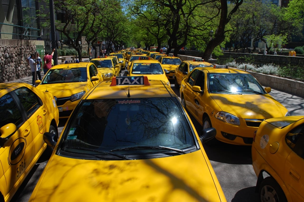 marcha de taxis 11