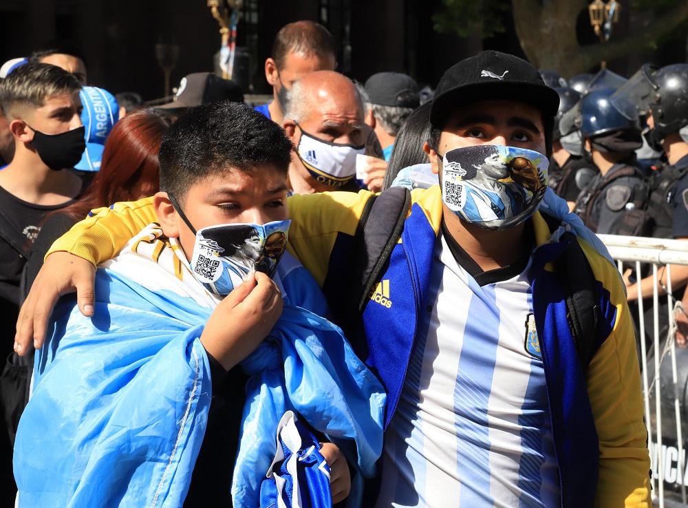 Galeria Maradona Despedida 1 NA