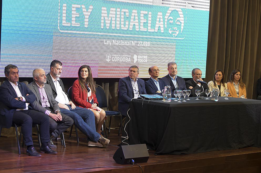 Ley Micaela by provincia