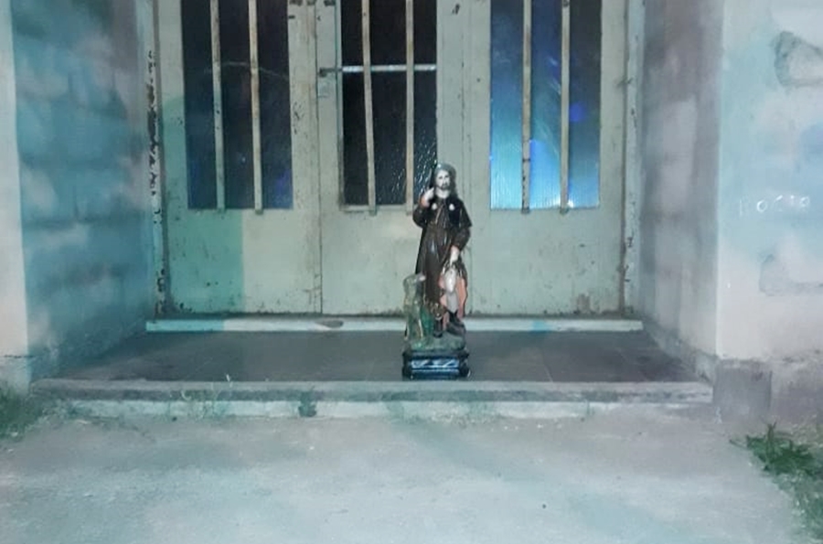 imagen san roque robada