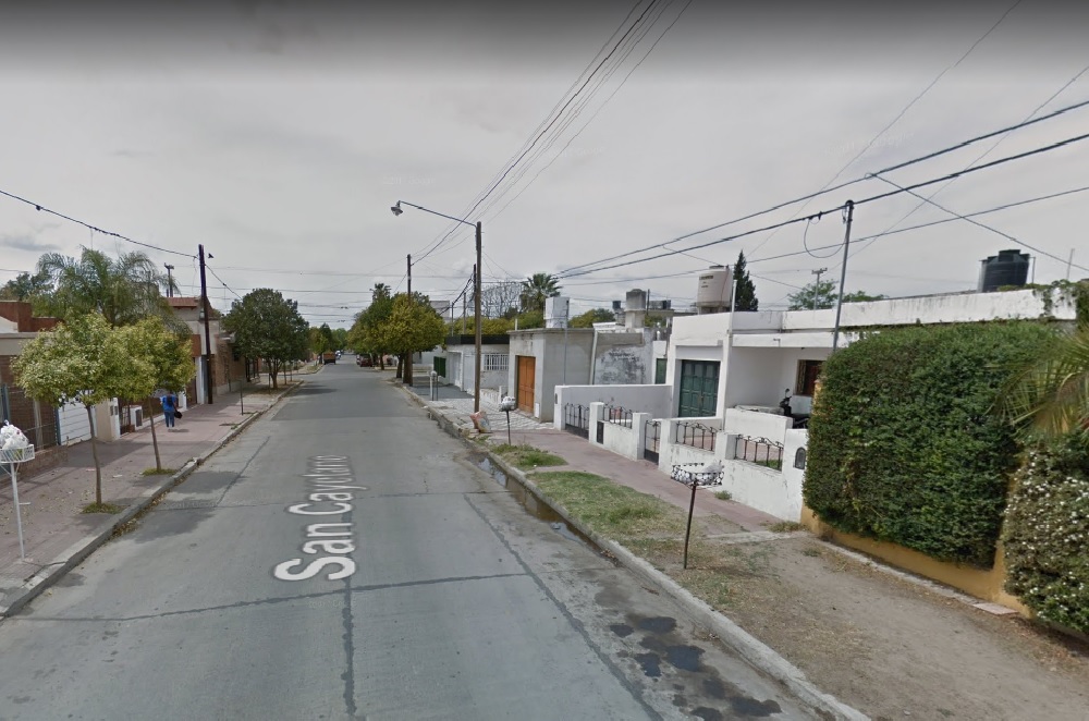Ameguino sud captura de Google