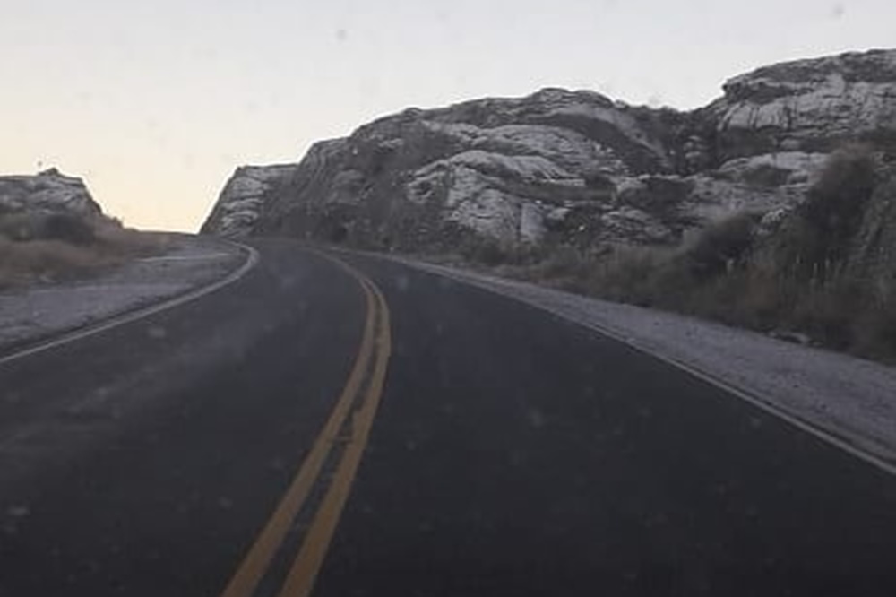 nieve camino a las altas cumbres radio villa dolores