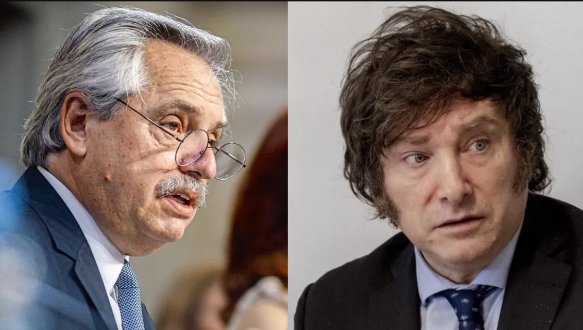 Fernández y Milei