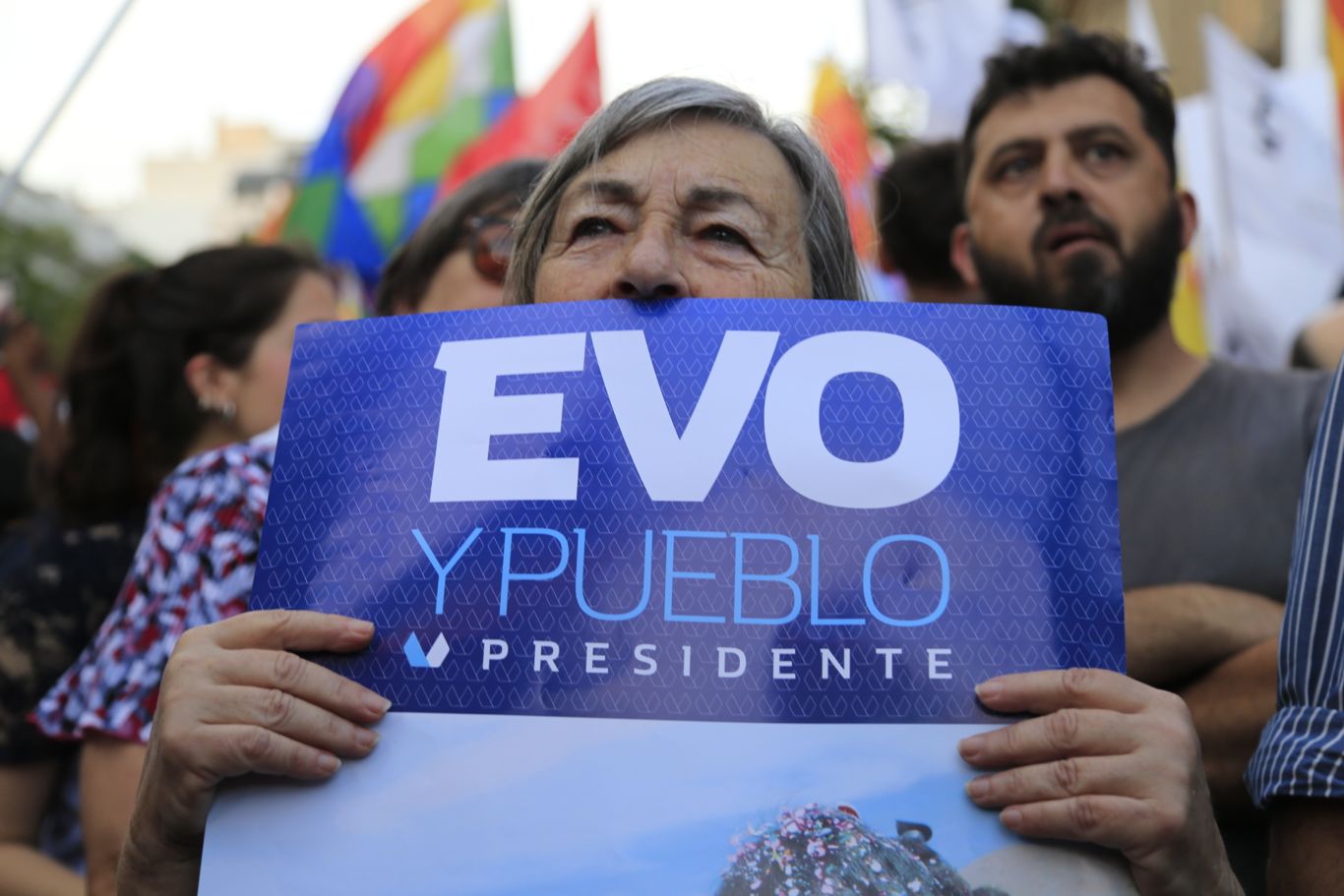 Marcha en apoyo a Evo Morales Córdoba by Imaz lnm