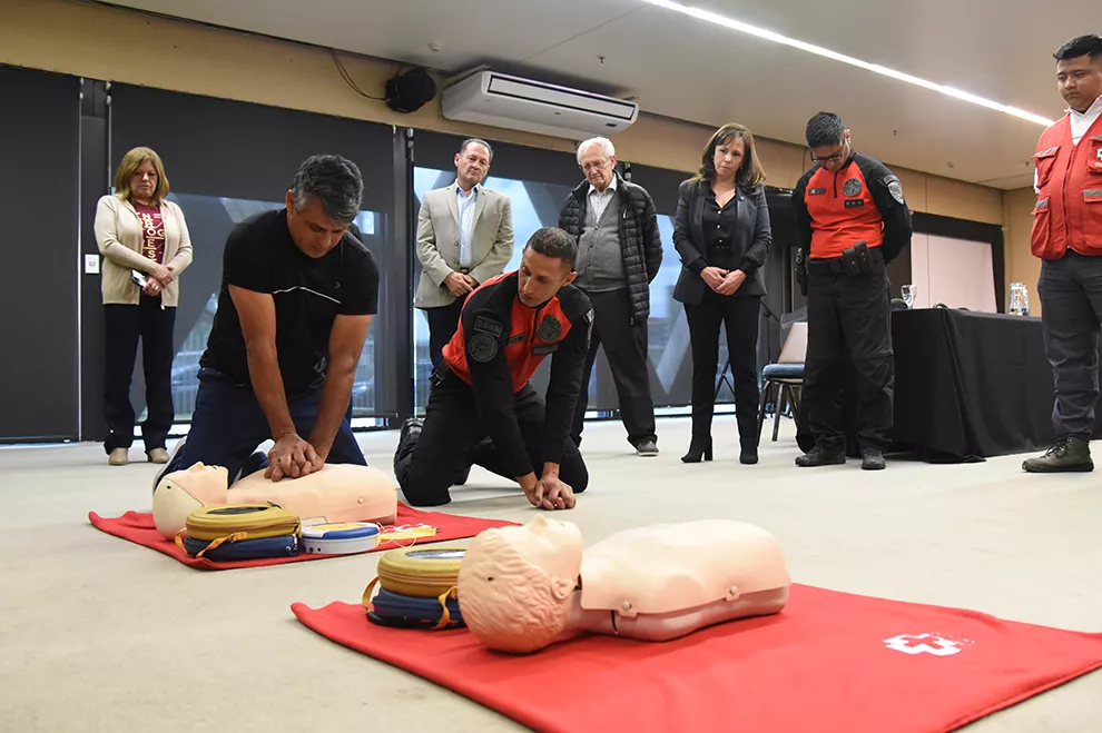 Capacitación en muerte súbita (Provincia de Córdoba)