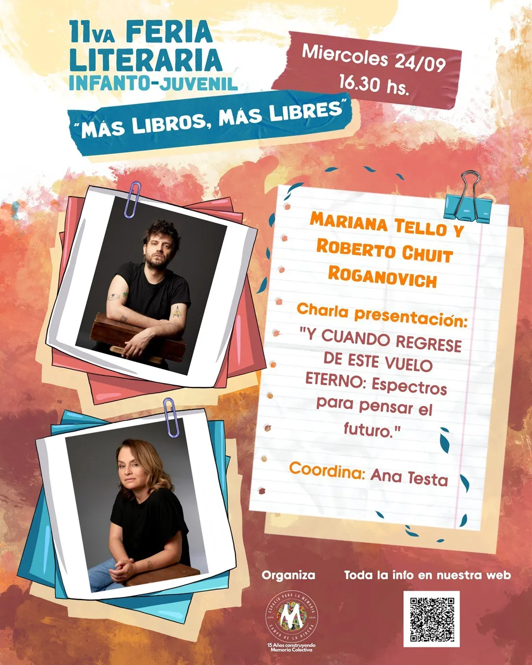Charla Feria Más Libros Más Libres