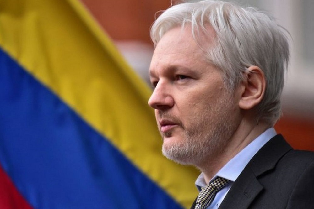 Julian Assange Ecuador by AP