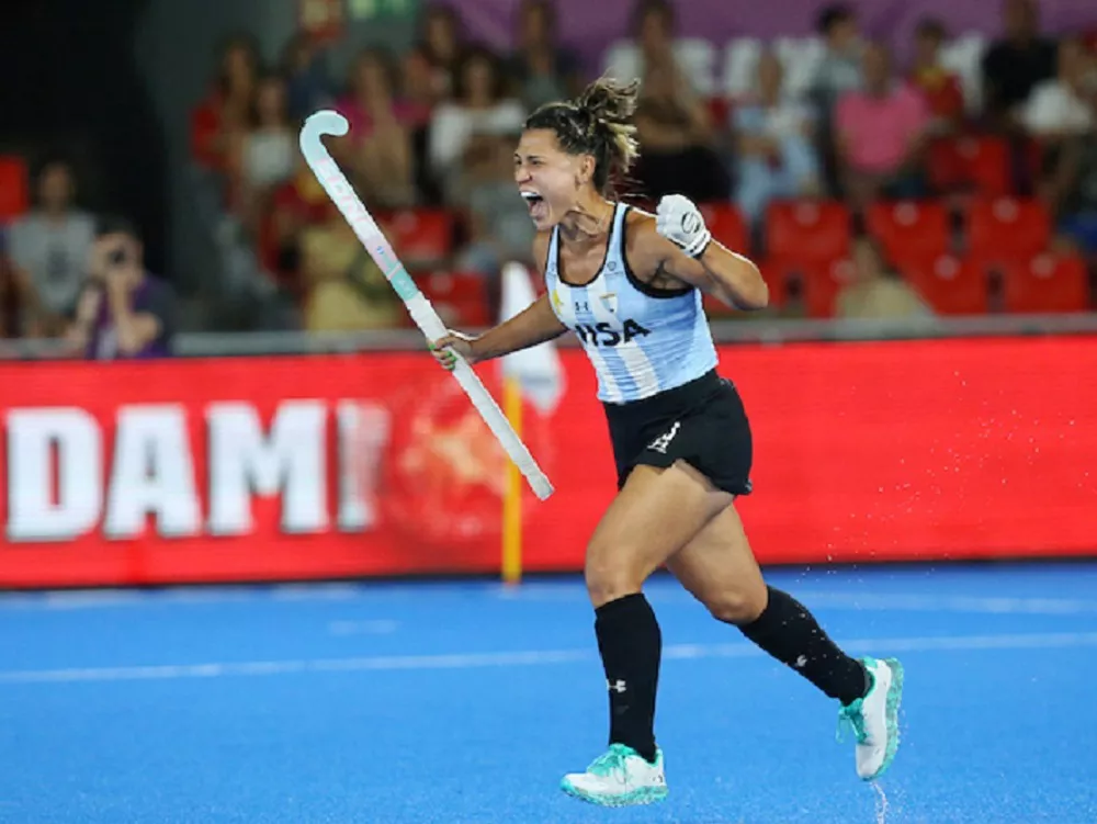 las leonas vencen a España Tw @InternationalHockeyFederation