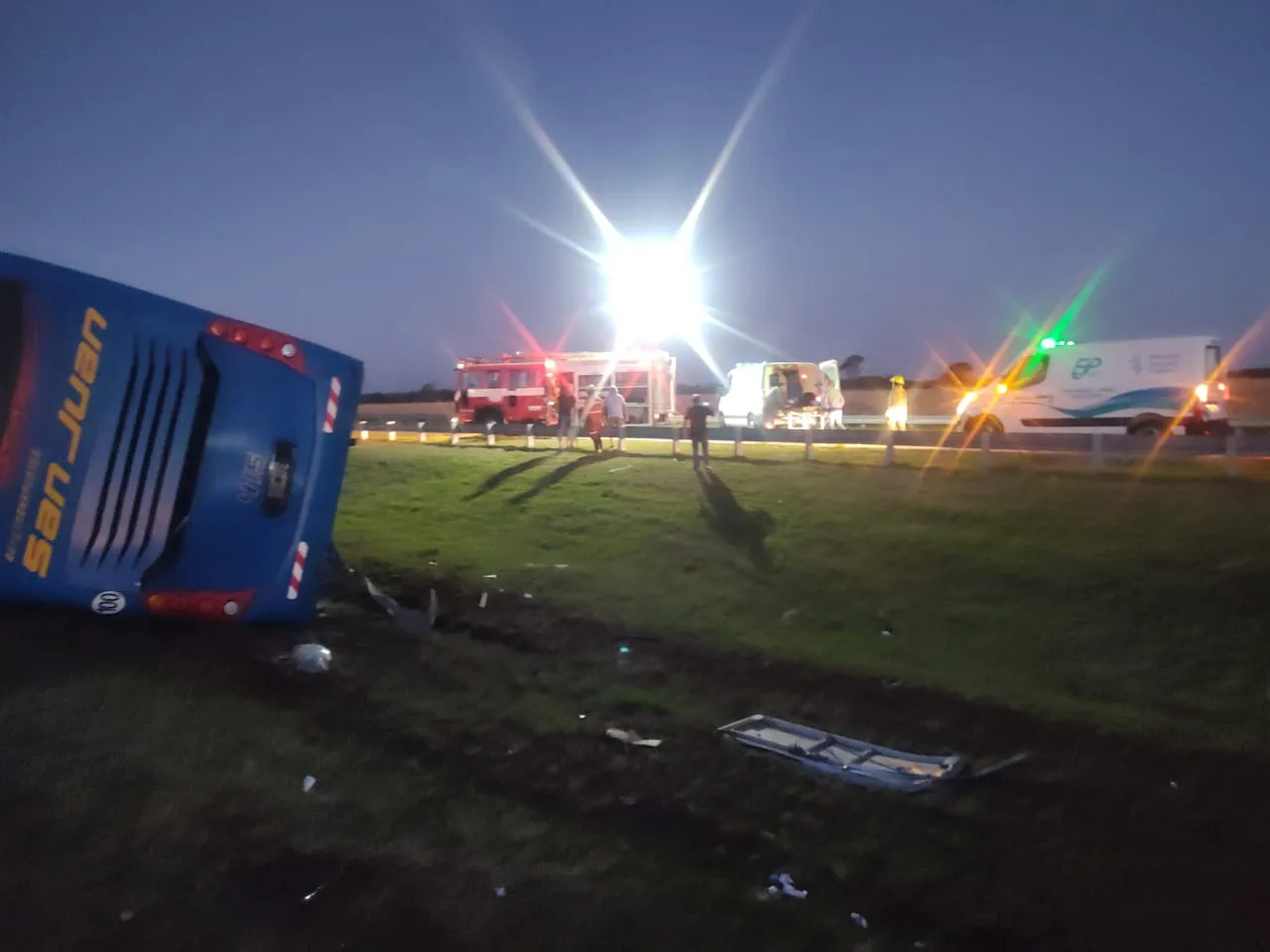 Accidente en Ruta 36, a la altura de Alcira Gigena 1