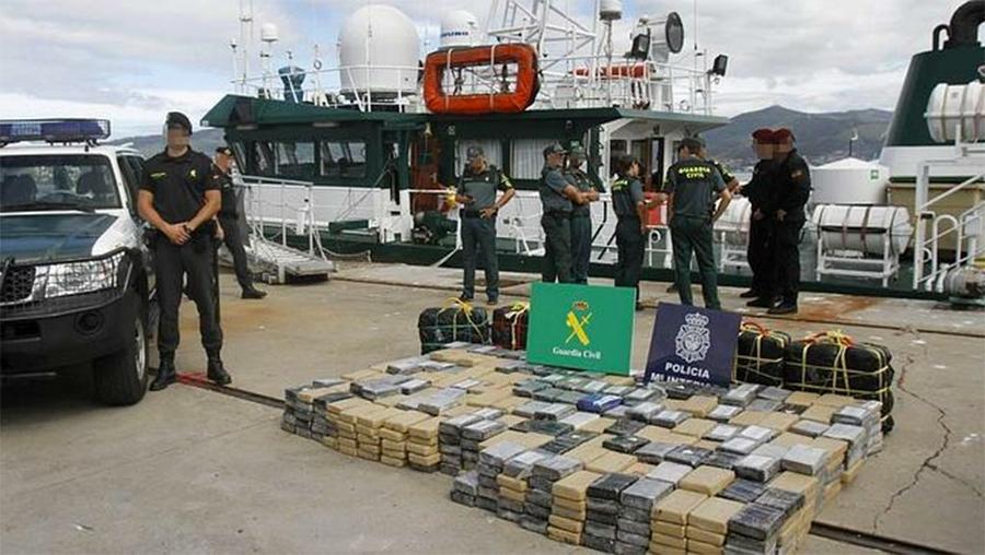 Argentino detenido 470 kg cocaína
